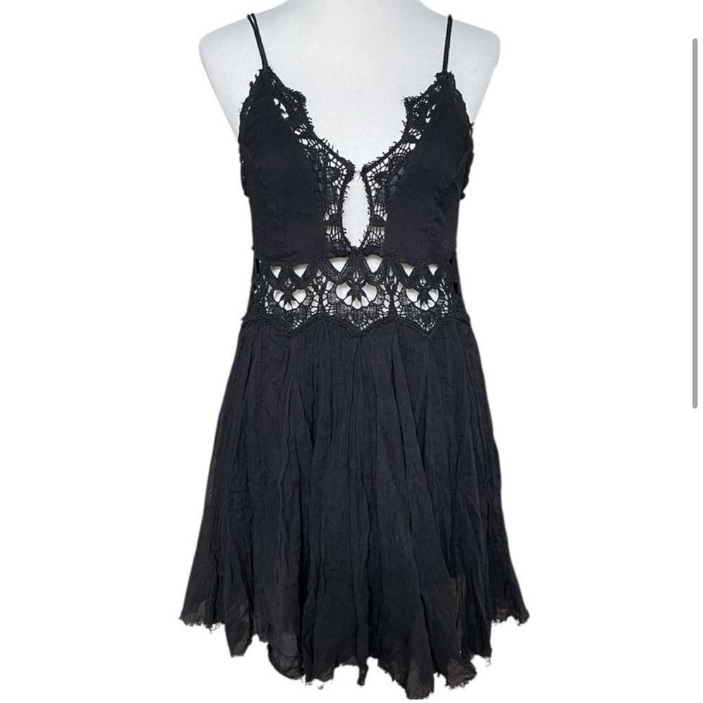 Free People Black Dress